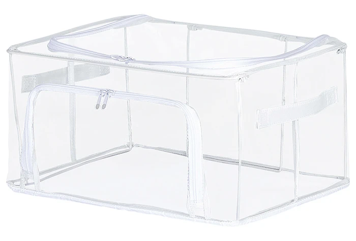 Foldable Transparent Storage Box