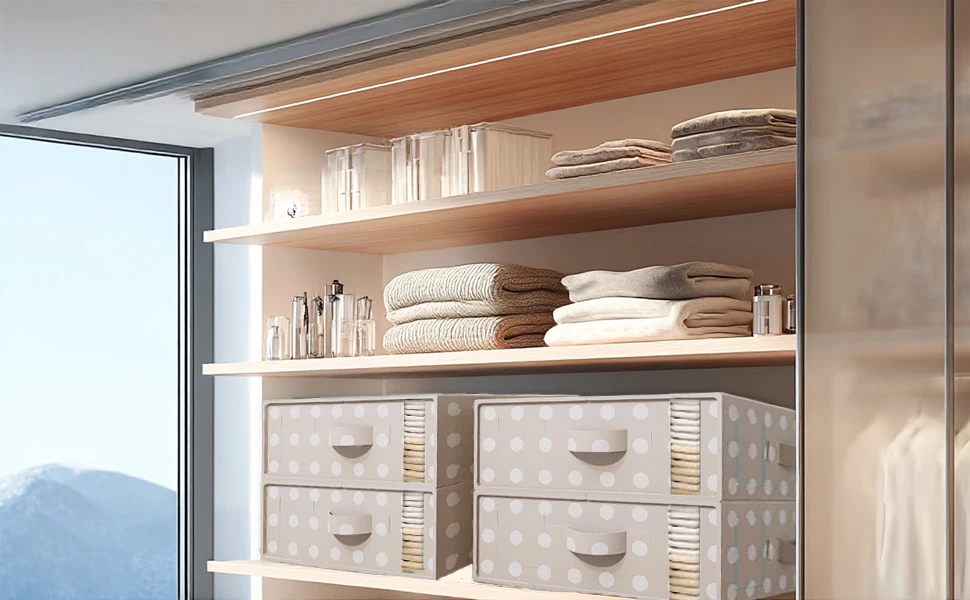 fabric storage containers with lids