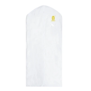 Printed PEVA Garment Bag With ID Pocket