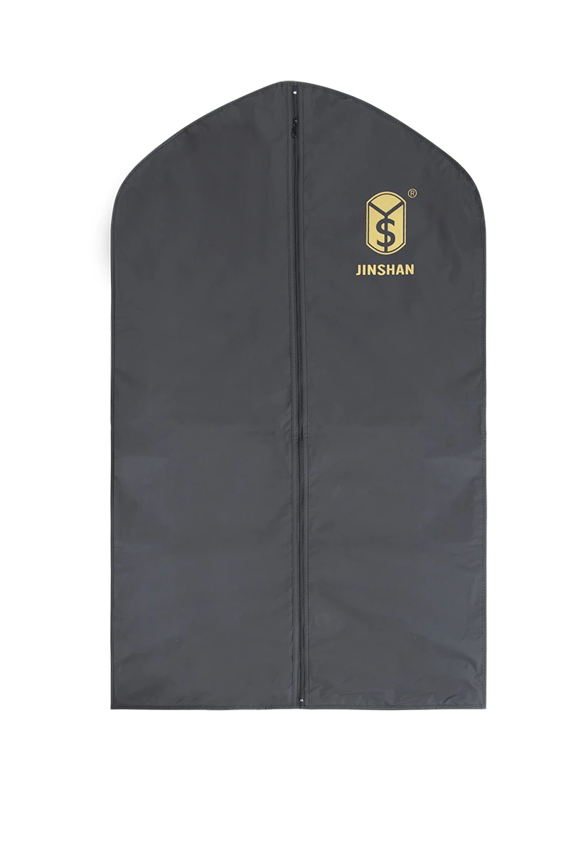 black PEVA garment bag