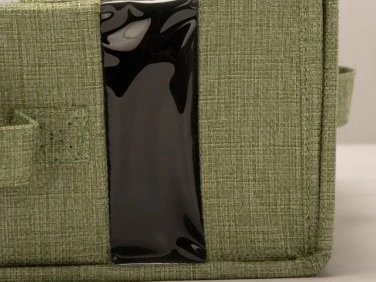 green fabric boxes green fabric boxes