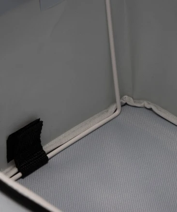 small fabric storage boxes with lids