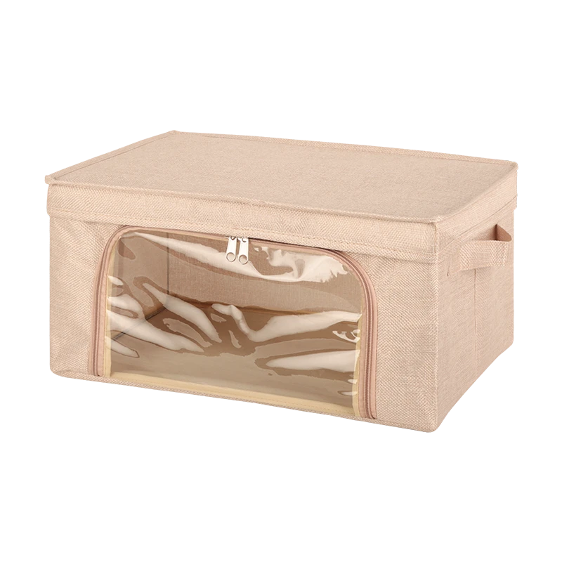 fabric covered storage boxes with lids